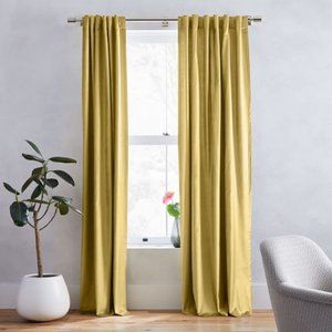 West Elm Velvet Curtains